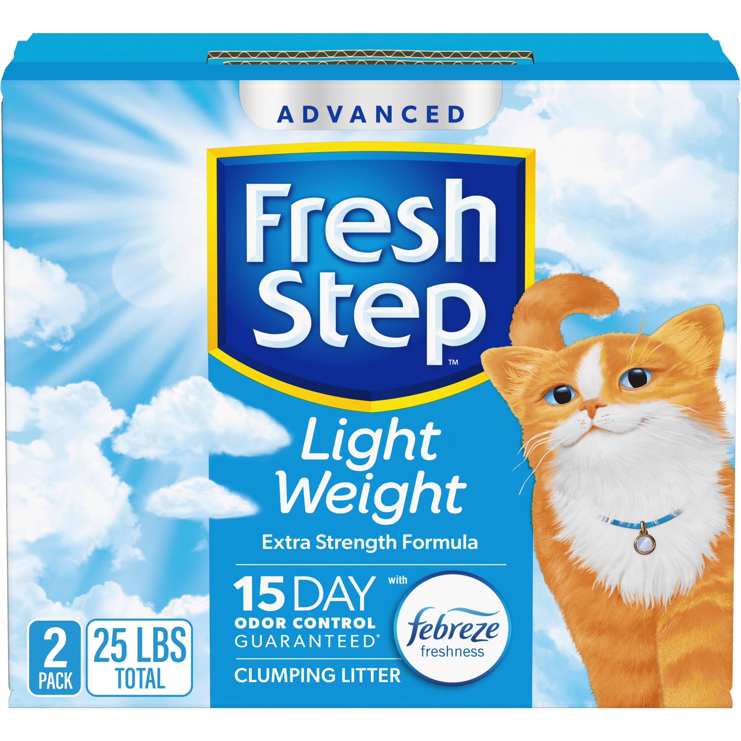 Febreze Fresh Step Cleaning Fresh Step Clean Paws Multi Cat Fresh