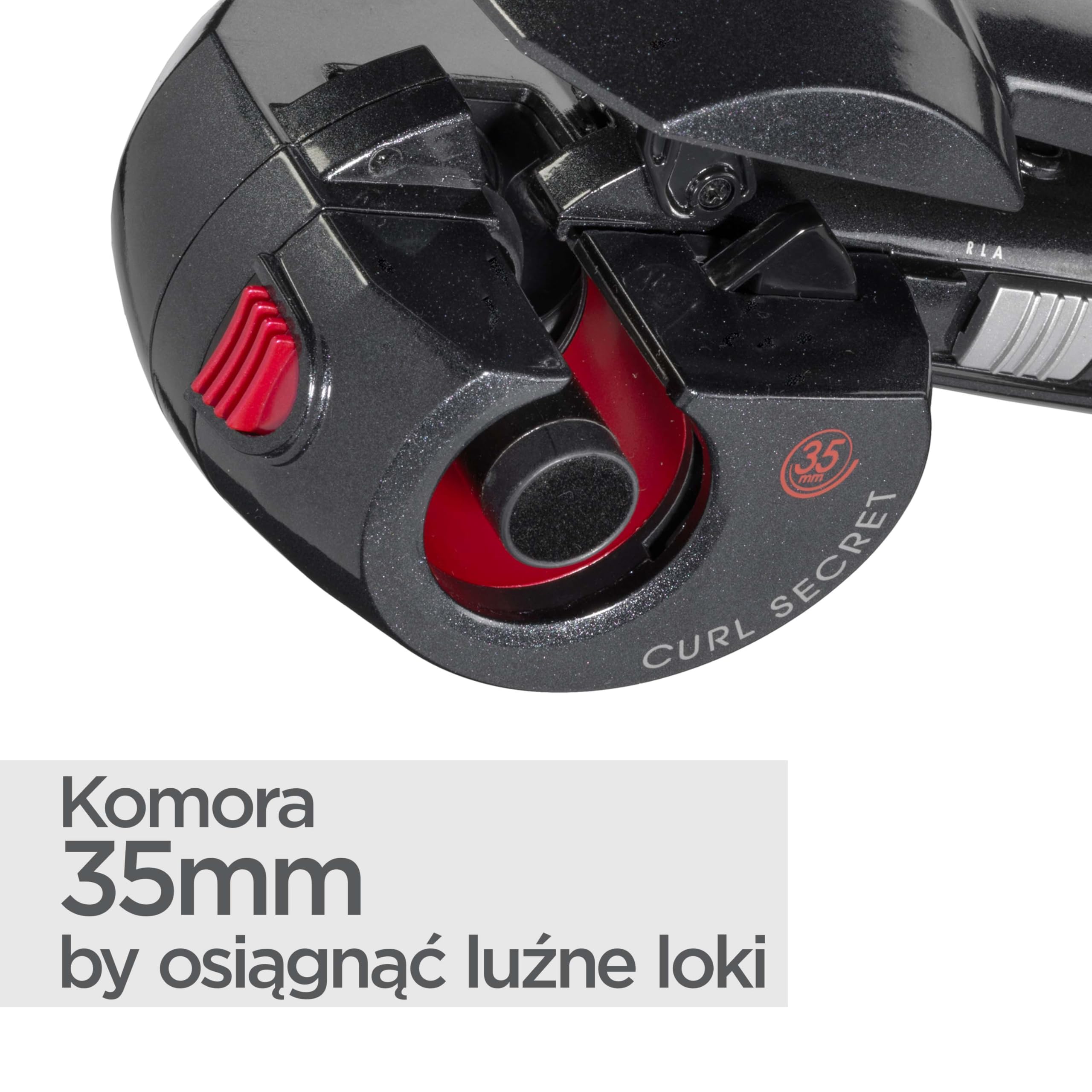 BaByliss Curl Secret C1300E Automatyczna lokówka Ionic 2, 190-230°C, 25-35 mm, czarna