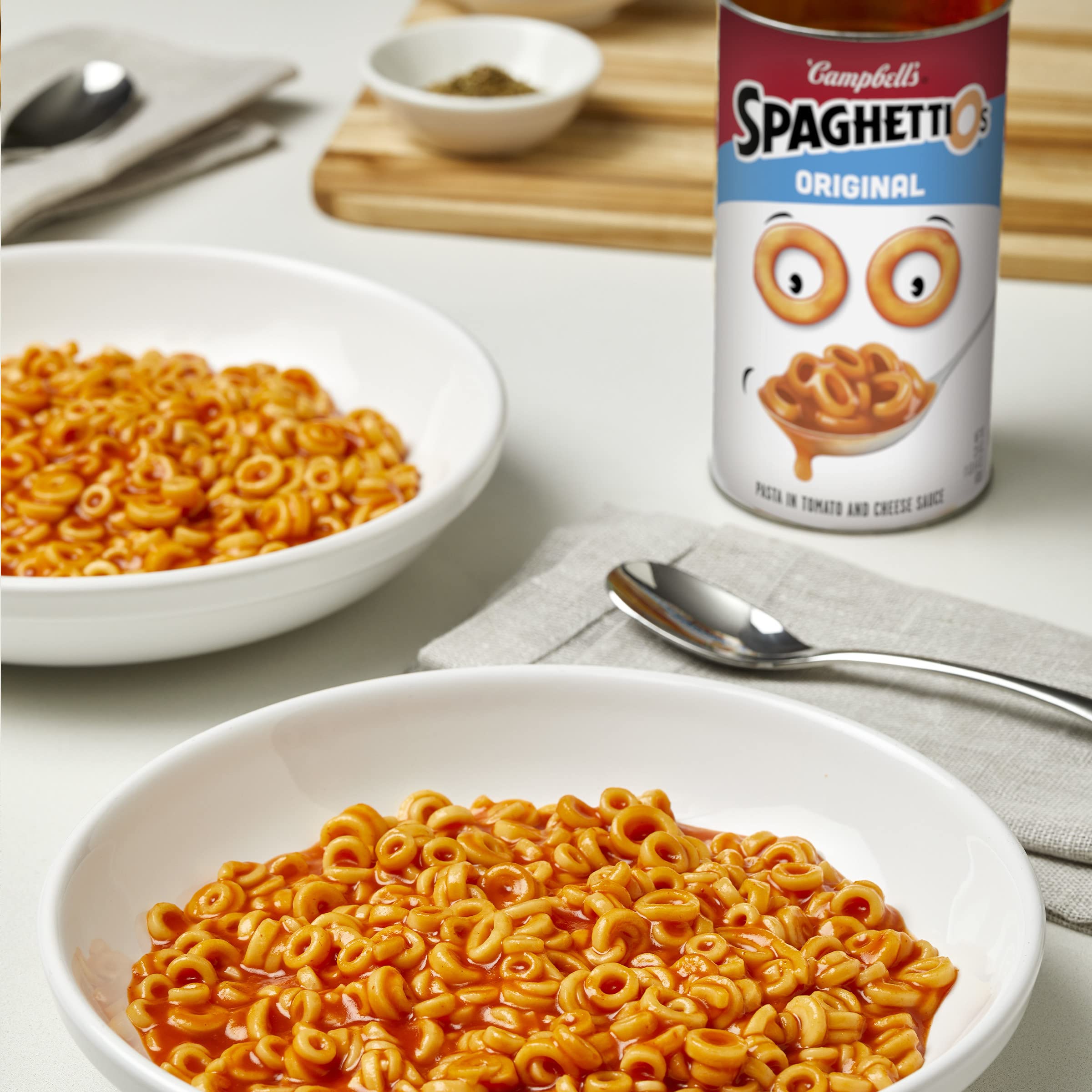 SpaghettiOs Original Canned Pasta, Healthy Snack for Kids and Adults