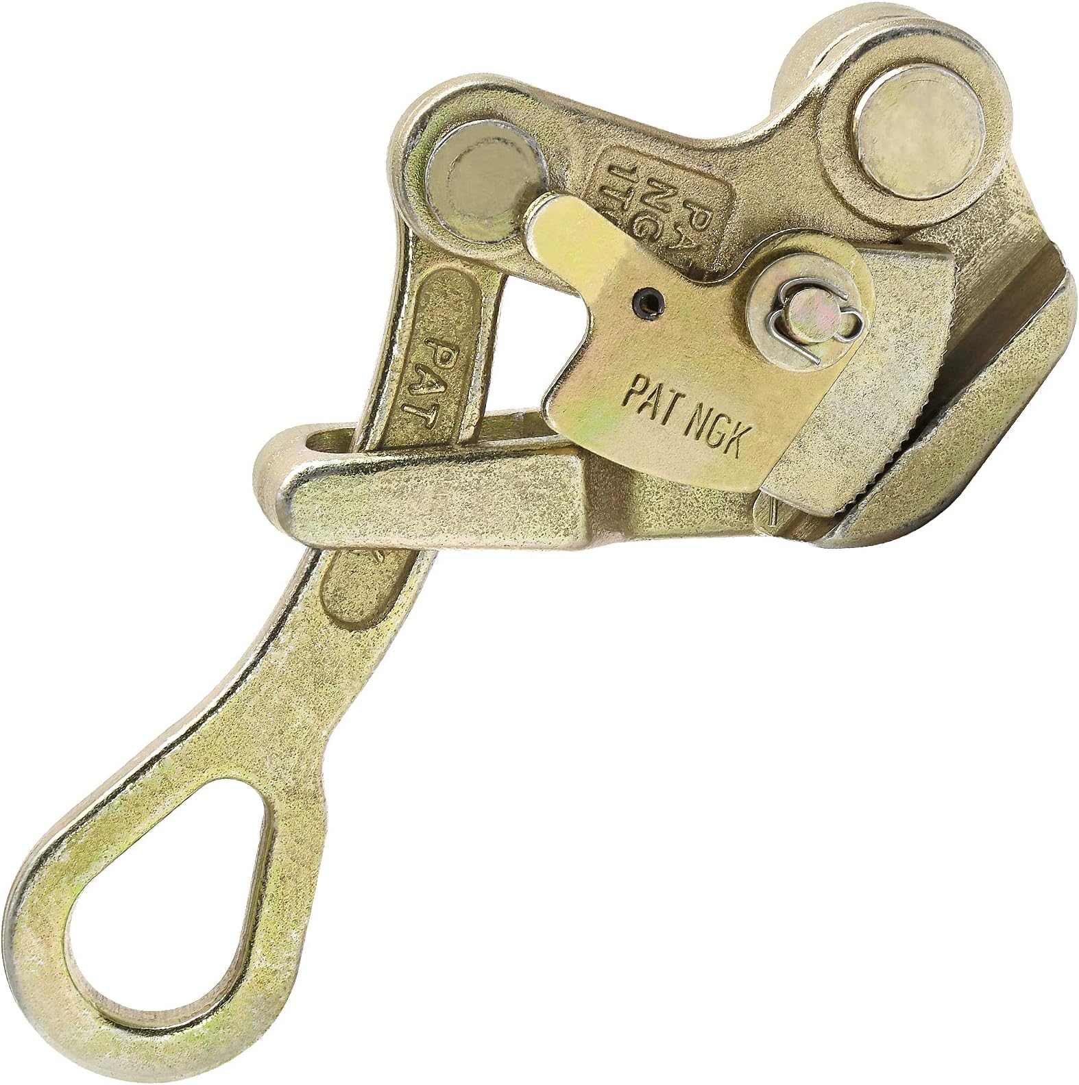 Luomorgo 1 Ton Cable Grip Puller Wire Grip Rope Jaw Cable Puller Tool for Wire Rope, Pulling 2204 Lbs