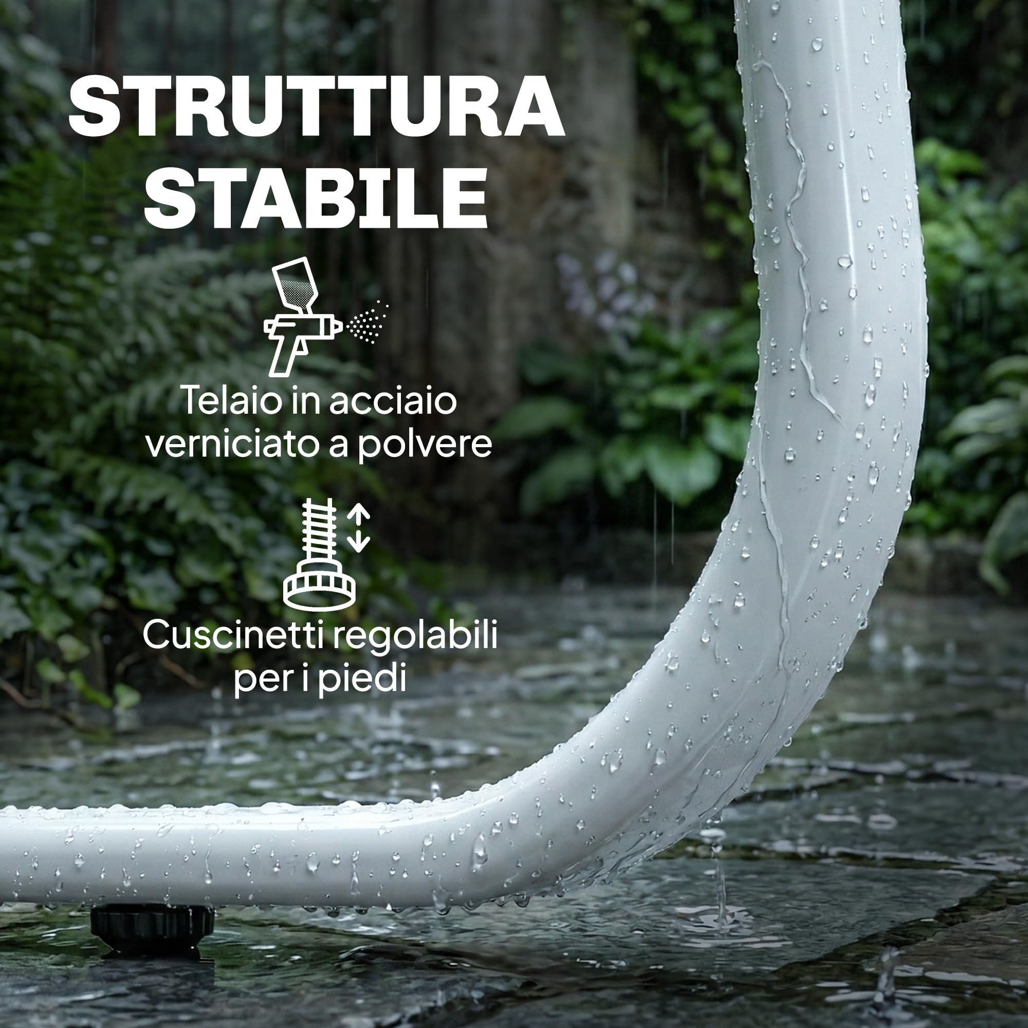 Outsunny Set Salotto da Giardino 4 Pezzi, Set di Mobili da Giardino in Texteline con Divano 2 Posti, 2 Poltrone, Tavolino in Vetro Temperato, Struttura in Acciaio, Salottino da Esterno Balcone, Cachi