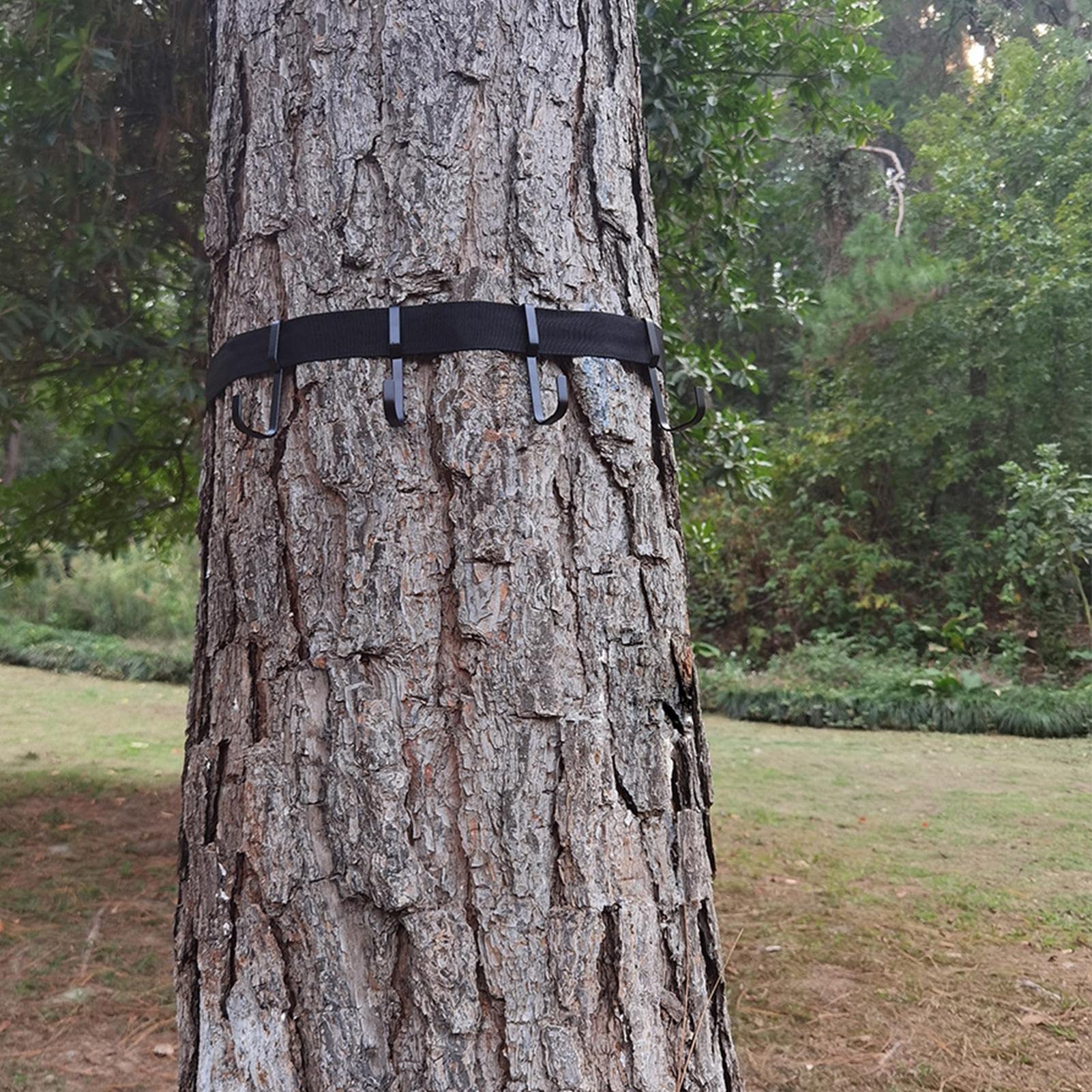 KOMBIUDA 1 Set Appendiabiti Ganci Della Cinghia Supporto Dellalbero - Foto 7