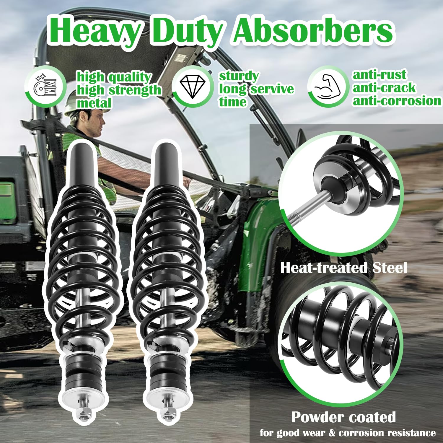 deajmpj4652UNITED ARROWS & SONS【PE V Amazon.com: Compatible Front Left & Right Shock Absorber Set