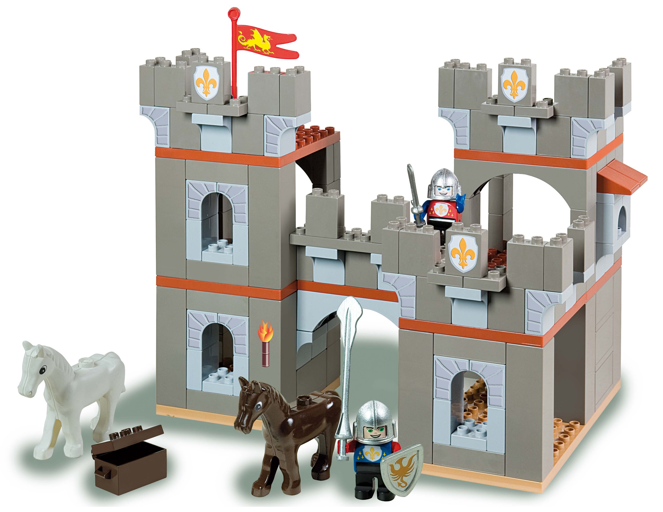 Simba Castello Medievale, 168 Pezzi, Compatibile Art. 8571-0001