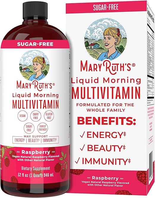 Mary Ruth's Liquid Multivitamin for Women | No Added Sugar | Vegan | Non-GMO