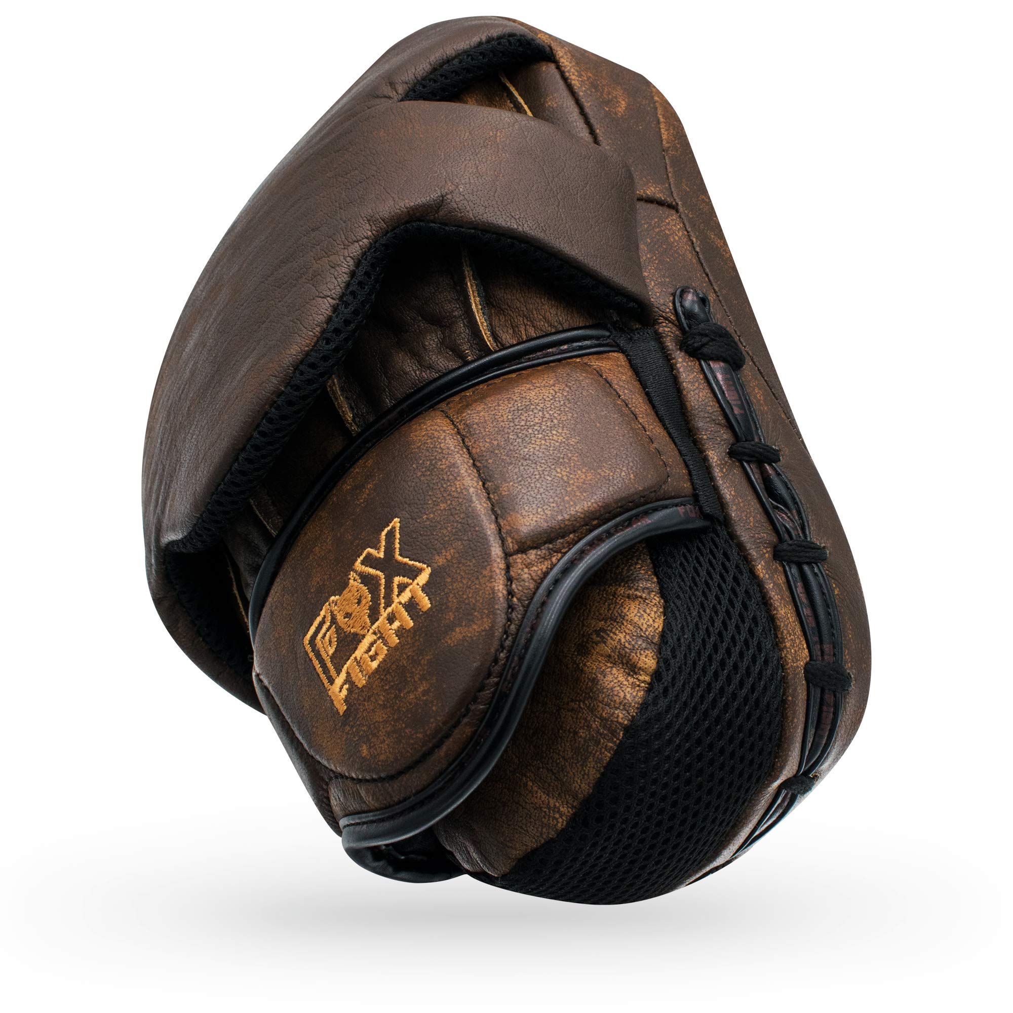 FOX-FIGHT Legend Focus Pads d'ours professionnels de qualité supérieure en cuir véritable pour frappes d'ours de frappe, entraînement de boxe, MMA, kickboxing, arts martiaux BJJ