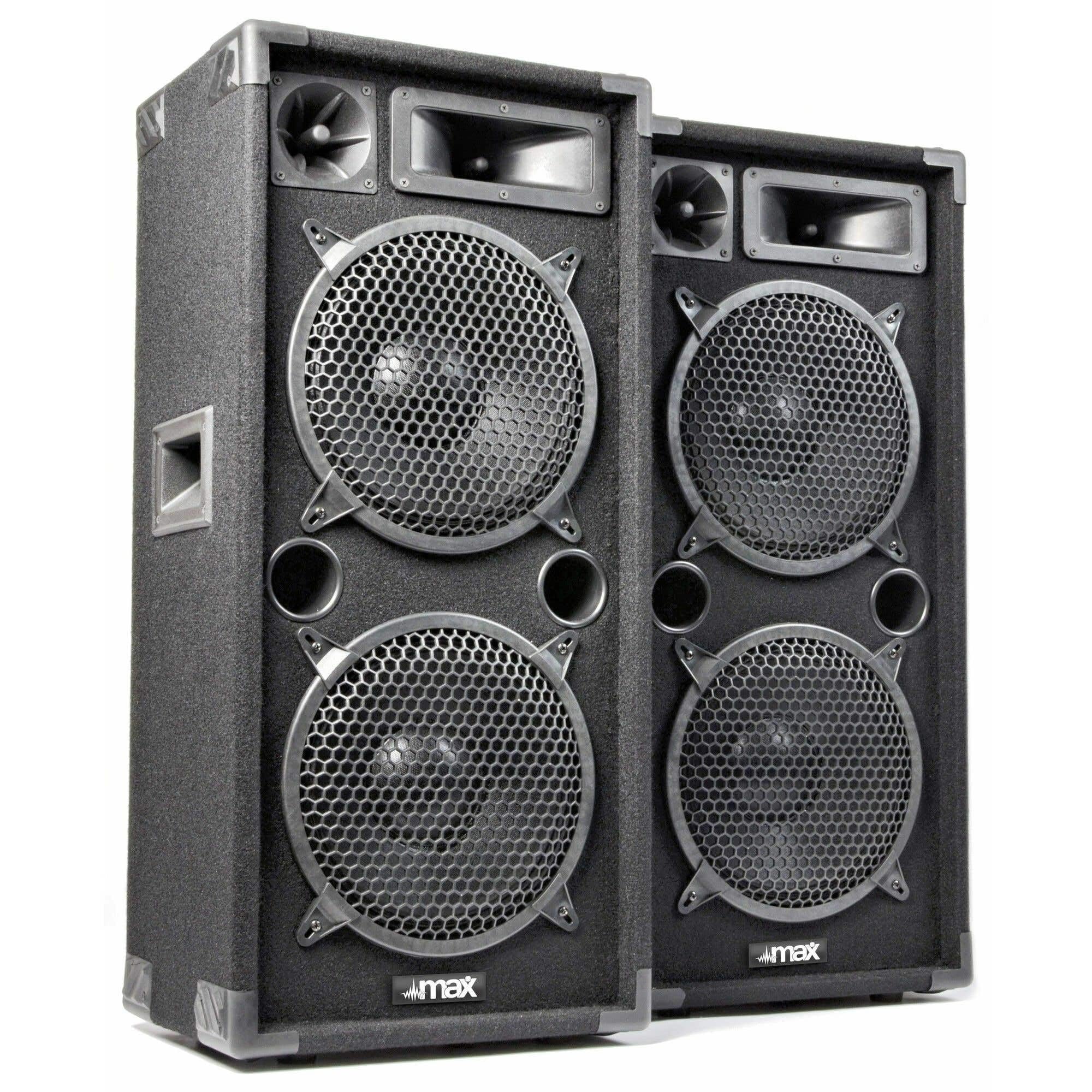 MAX Max210 Kit de Deux Enceintes 2000W 2X 10
