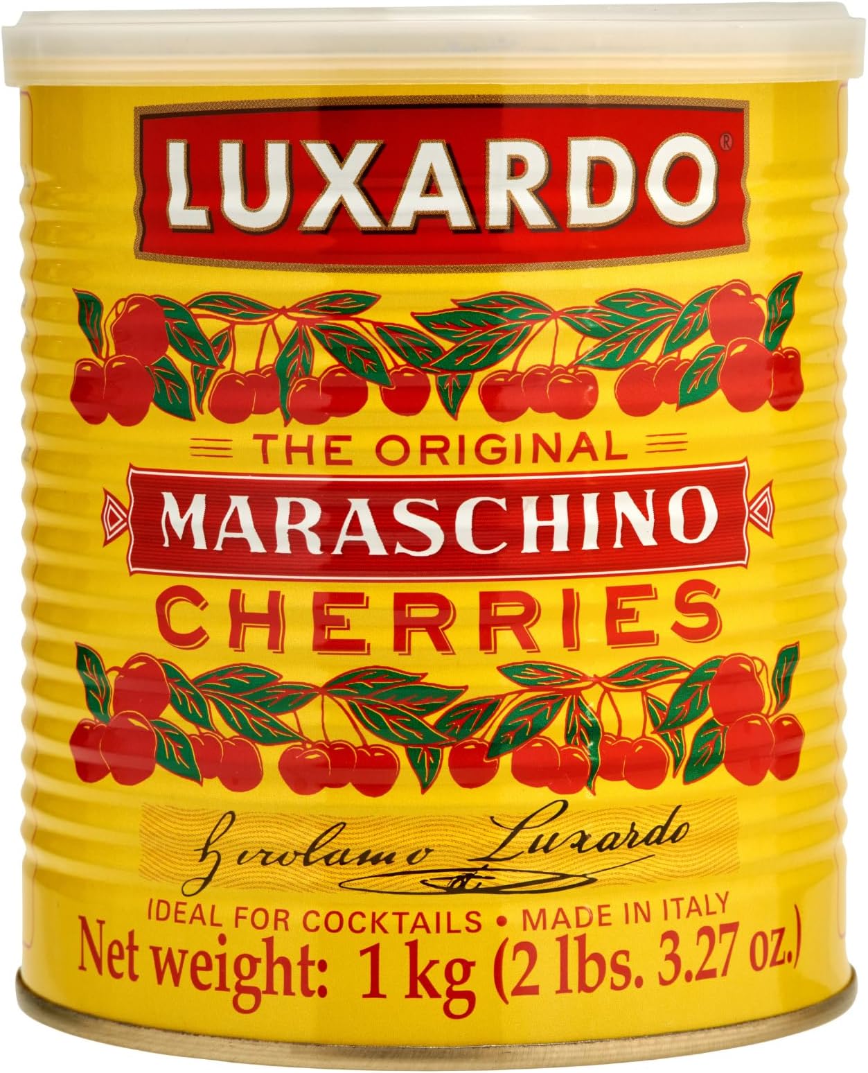 Luxardo Gourmet Maraschino Cherries, 2.2 lbs can