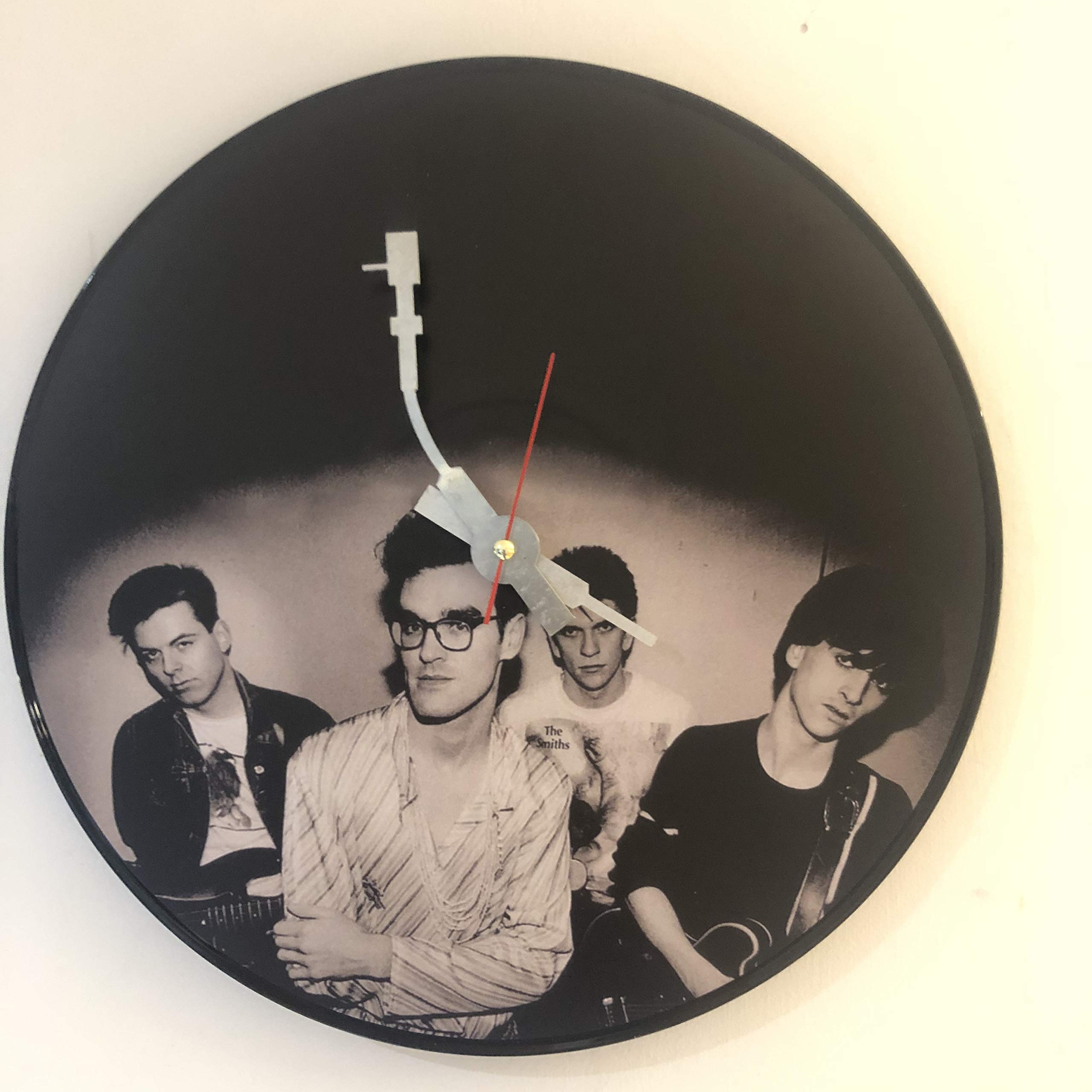 Bottleclocks Iconic The Smiths Vinyl Record Wall Clock
