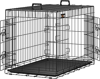Amazon.co.jp: FEANDREA ペットケージ 92.5x57.5x64cm 犬ケージ ペット