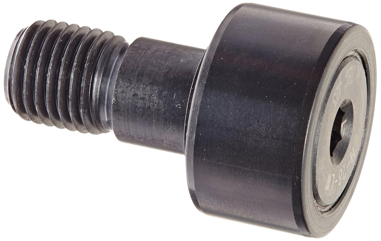 RBC Cam Followers H28LW Track Runner Bearings, Heavy Duty Stud Type, Hex Head, Sealed, 0.875" Outside Diameter