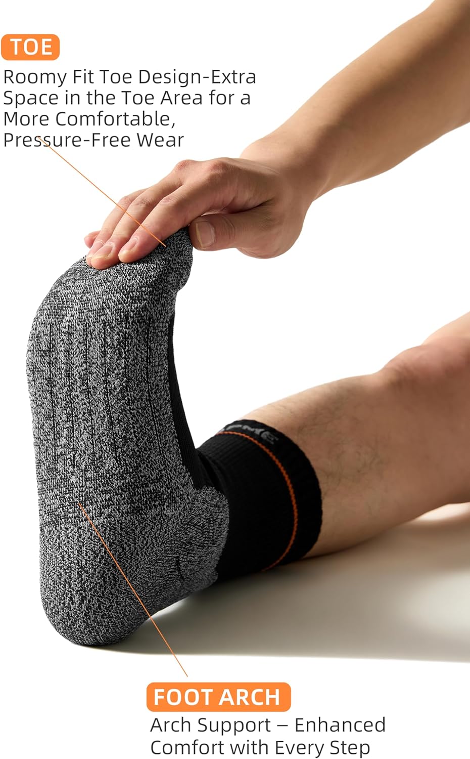 Waterproof Socks for Men & Women Extra Thick Merino Wool – Warm Winter Thermal Outdoor Hiking & Skiing Socks - Image 5