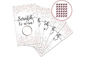 Personalized Scratch-Off Cards for Business and Celebrations