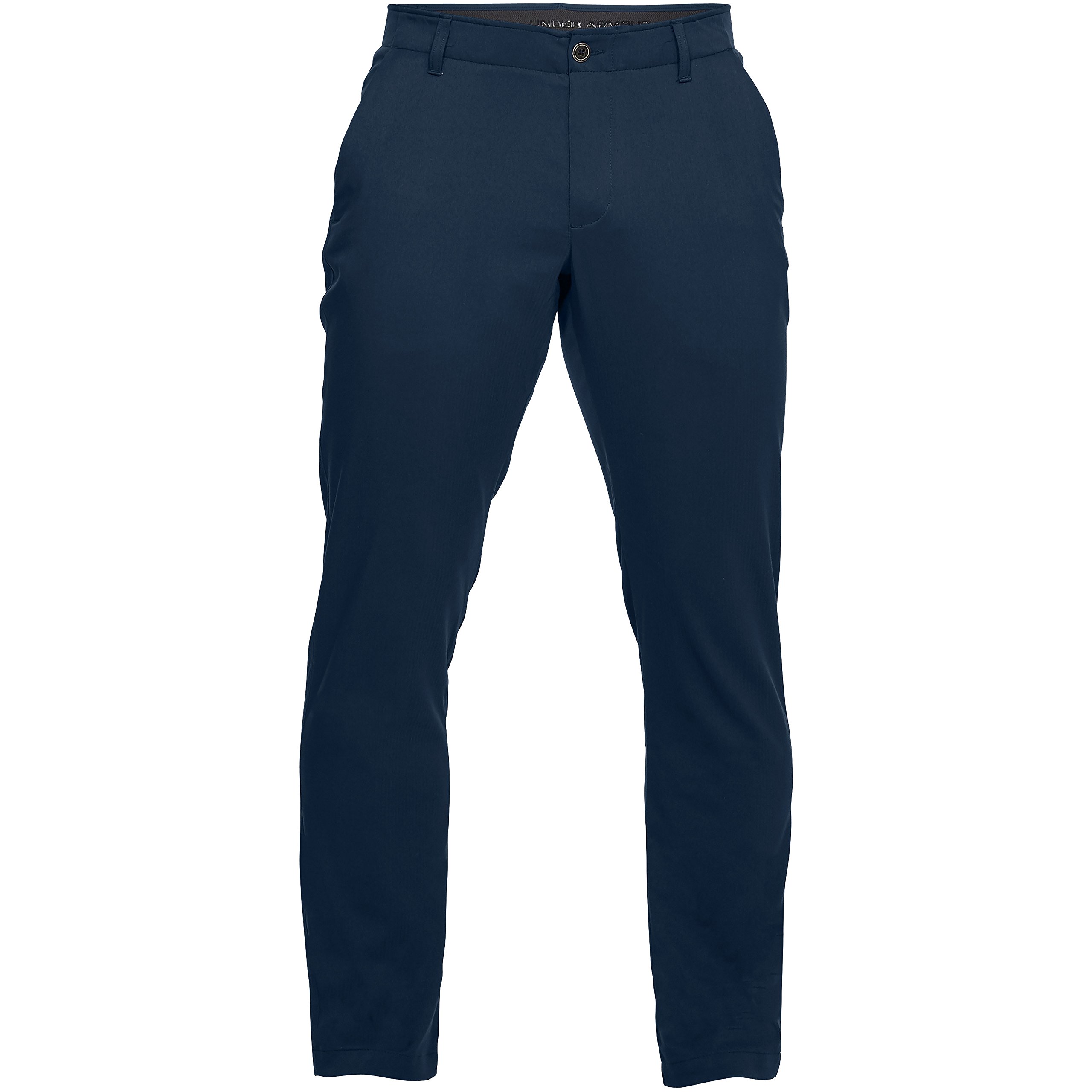 Under Armour UA Showdown Taper, Pantalon de golf élégant pour une liberté de mouvements optimale, pantalon de sport confortable à 4 poches Homme, Black / Steel Medium Heather / Black, 30/30