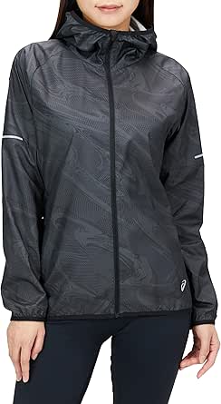 asics(アシックス) ランニングウェア ランニングパッカブルはっ水ウーブンジャケット 2012C876 レディース
