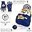 Ultra Game NFL Official Adults Unisex Super Soft Winter Beanie Knit Hat with Extra Warm Touch Screen Gloves, Los Angeles Rams, Team Color 2, 1SIZE