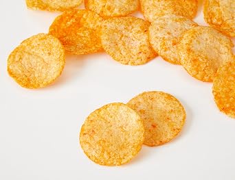 popchips - Barbeque Popped Potato Chips 23 g (Pack of 24) - Popped not fried, No artificial flavours or colours, Suitable for vegans