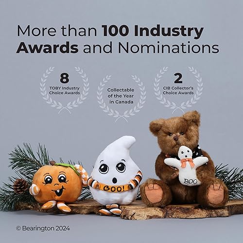 Miniatura 4 de Bearington - Animal de peluche de murciélago – Suave compañero lavable a máquina y juguete de peluche – Diseño posable para juego creativo y juguete