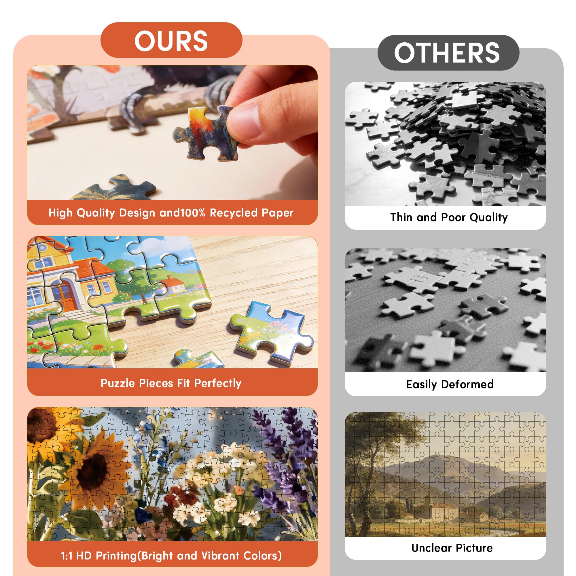Puzzle da 2000 pezzi per libreria per adulti