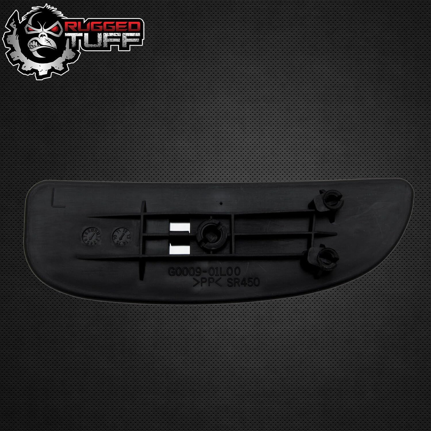 Driver Side Mirror Glass Assembly With Backing Plate Compatible with Ford E150 E250 E350 E450 Econoline Van, F250 F350 F450 Super Duty, Excursion (Lower Towing Mirrors)
