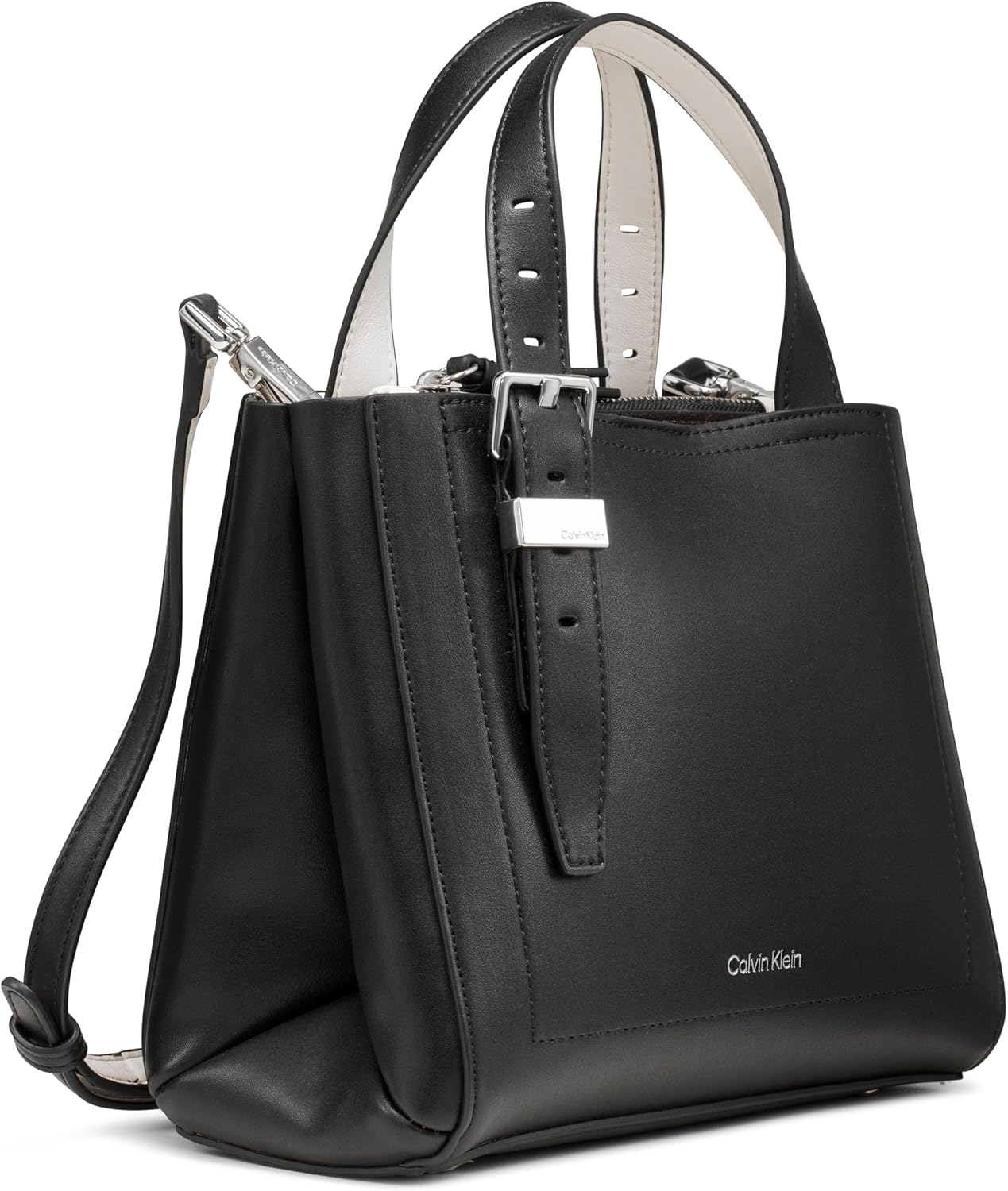 Calvin Klein womens Lowen Triple Compartment Crossbody - Image 5