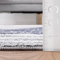 Vista 9 de nuLOOM Thomas Paul - Alfombra de pasillo con estrella de mar (2 x 6 pies), color gris