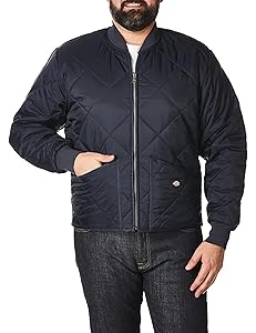Dickies Men’s Water Resistant Diamond Quilted Nylon Jacket