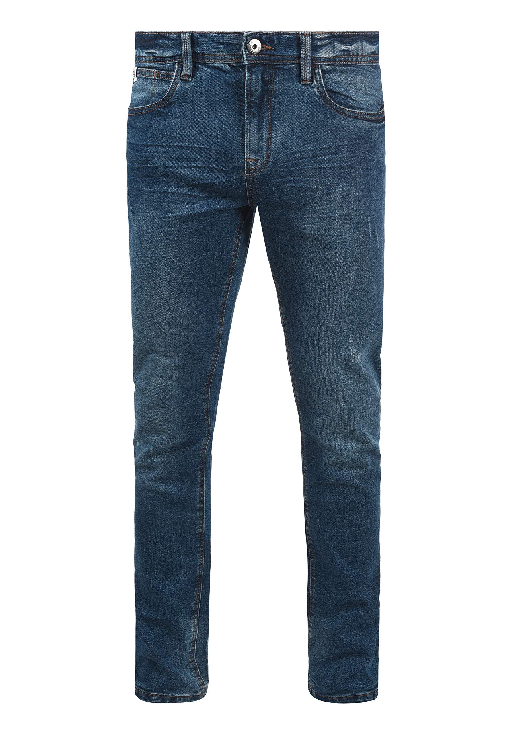 Indicode Aldersgate Men's Jeans, Size:W34/34, Colour:Medium Indigo (869)