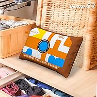 Vista 9 de 4 x 500 Grams [4.4 lbs] Rechargeable Silica Gel Car Dehumidifier, unuaST Color Indicating Desiccant Packs for Storage, Large Desiccant Packs for Gun