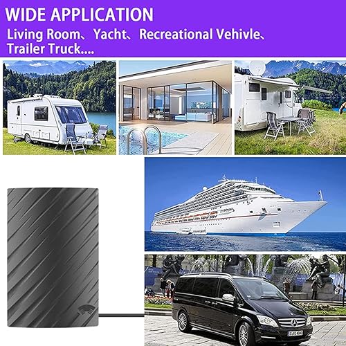 Miniatura 9 de 2023 TV Antenna for Smart TV, 380+ Miles Range, Digital HD Indoor Outdoor Antenna Upgraded Amplifier Powerful Signal Booster Support 4K HDTV 1080p