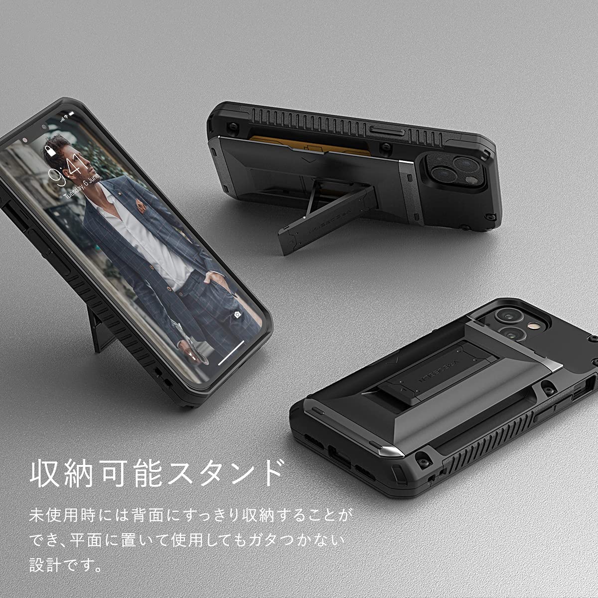 Amazon.co.jp: 【VRS】 iPhone13ProMax 対応 ケース 耐 衝撃 