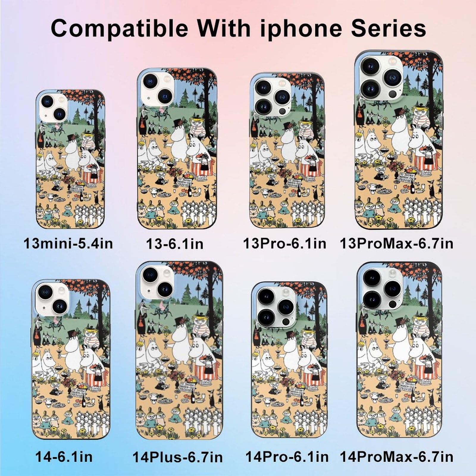 Amazon.co.jp: iPhone 15 Pro Maxケース ムーミン iPhone 15 Pro Max