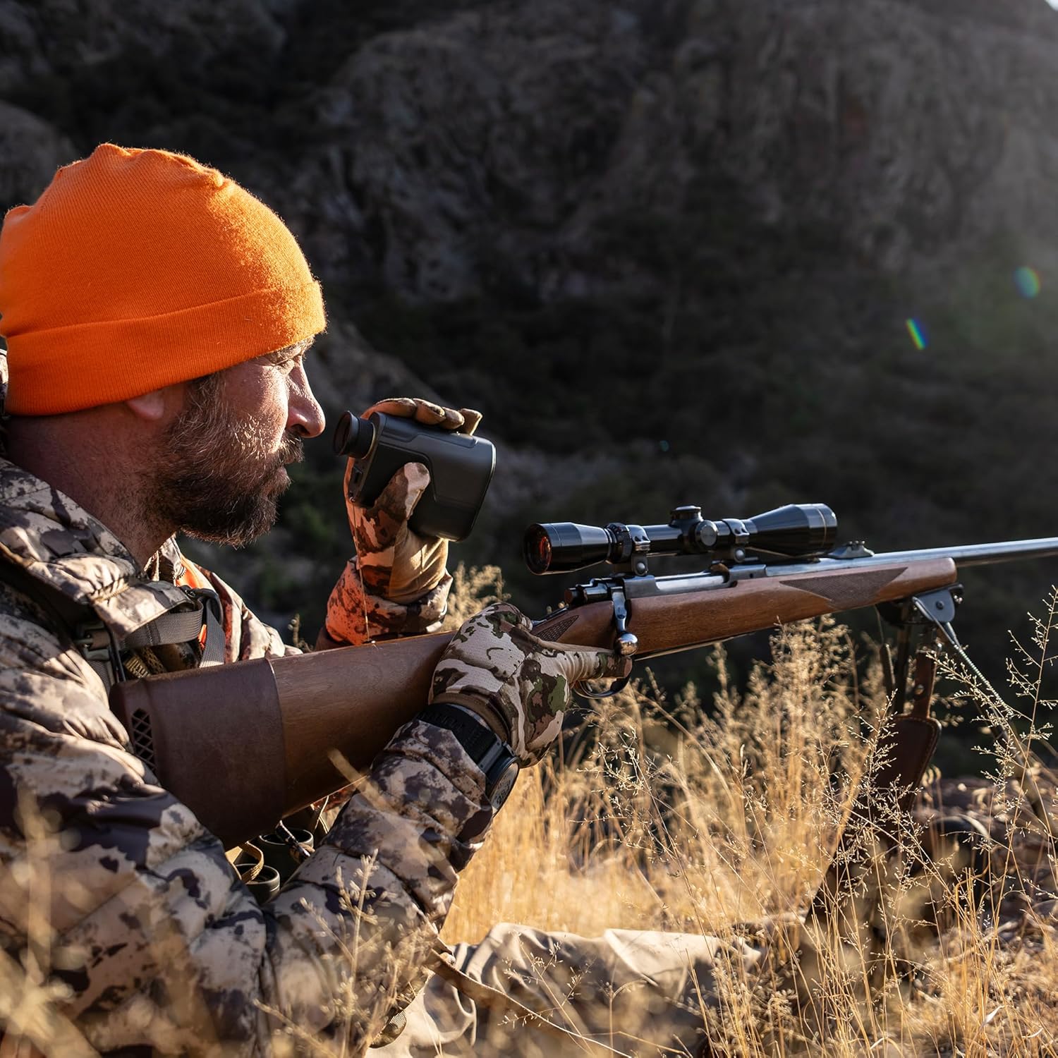 Garmin Xero L60i Laser Hunting Rangefinder with Full-Color Graphic Overlay, 7X Optics, GPS Waypoints, Laser Locate, TopoActive Mapping Bundle with inReach Mini 3 Satellite Communicator