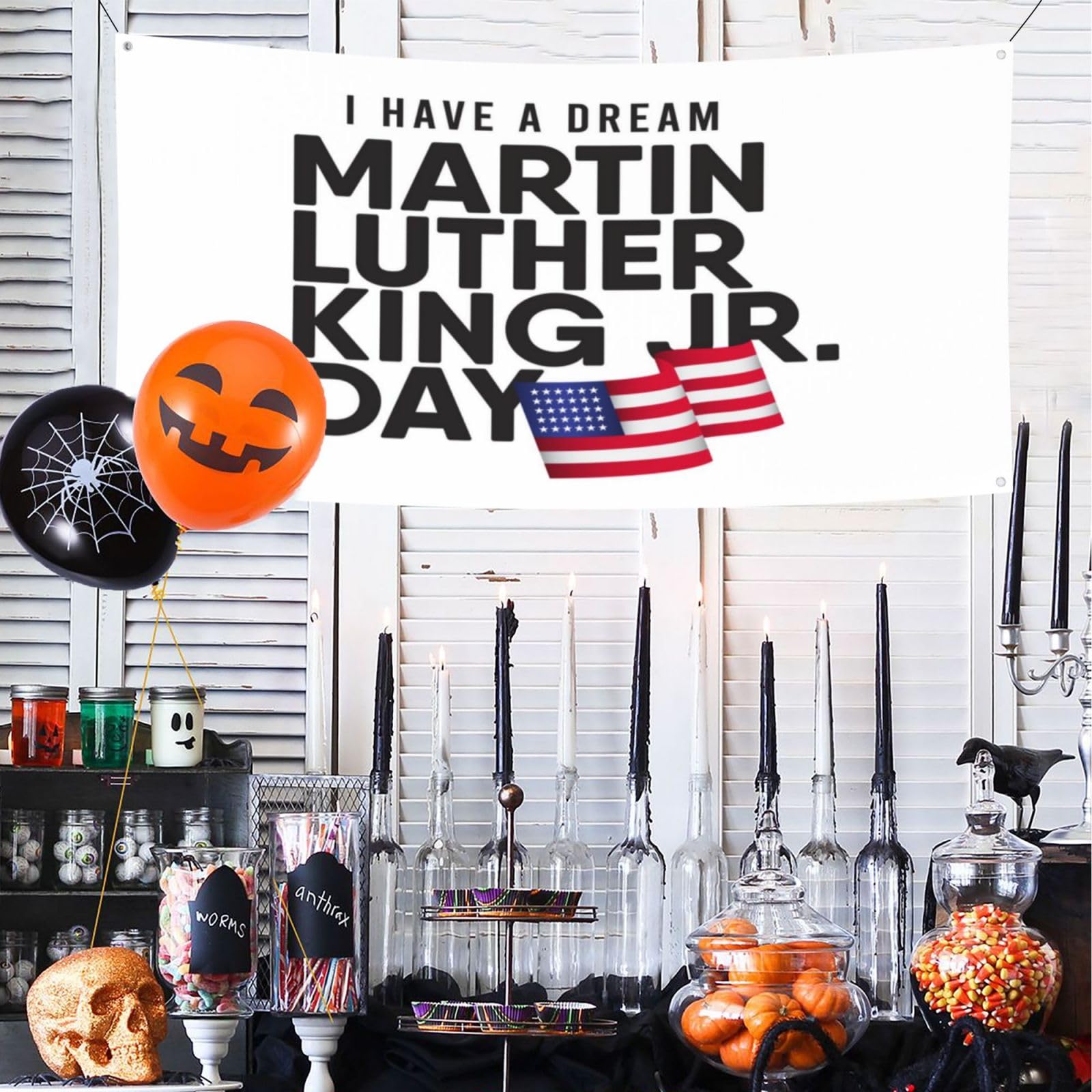 Martin Luther King Jr. Day Banner – „I Have A Dream“ Hintergrund Für Party, Fotoshooting & Dekoration