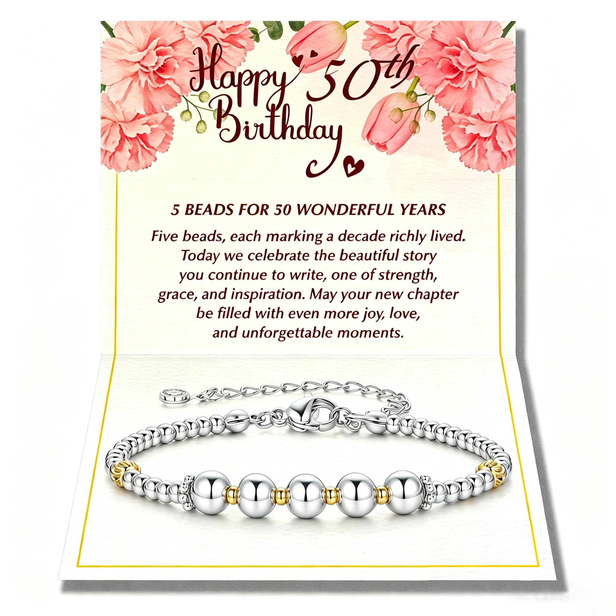 IEFLIFE Birthday Beaded Bracelet Set
