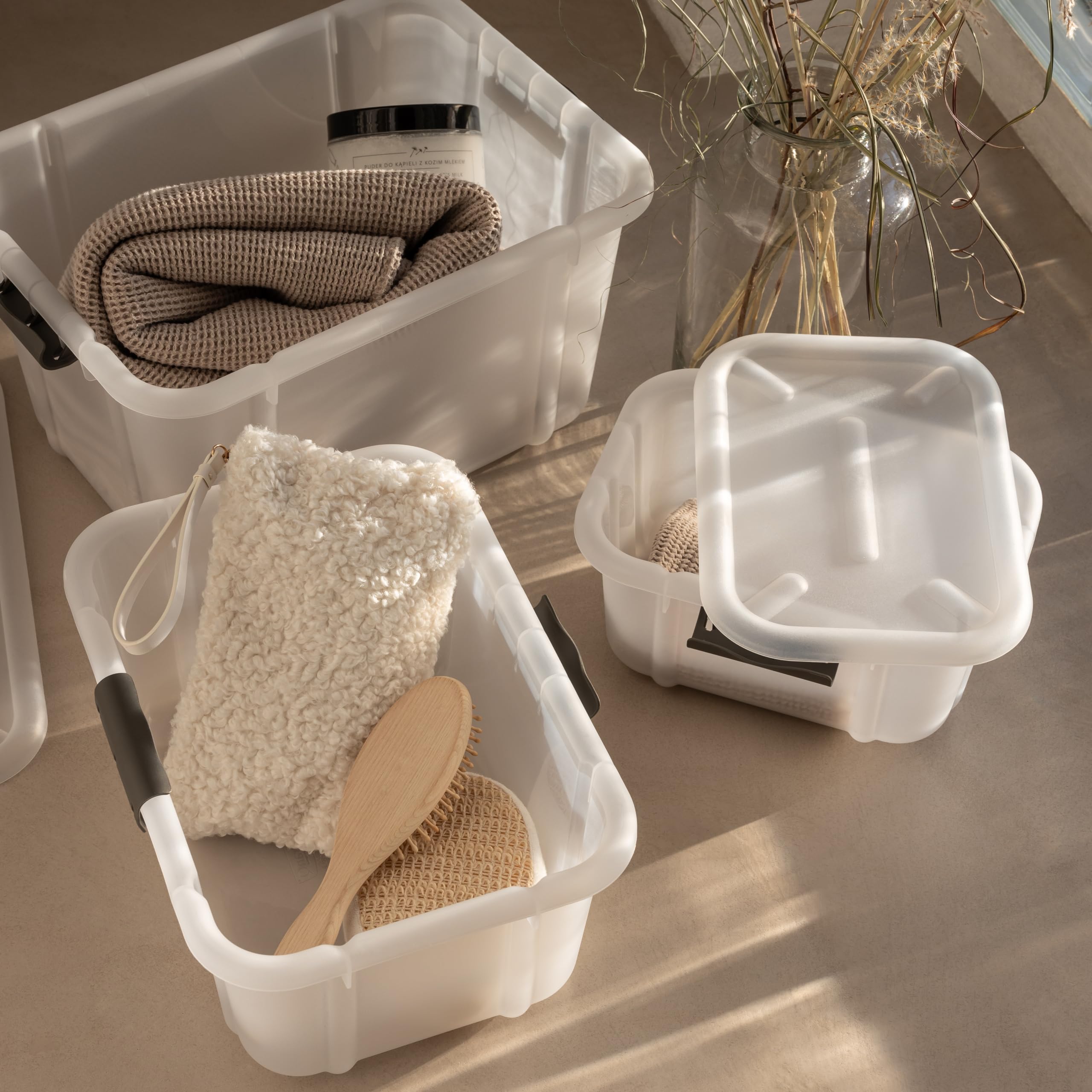 BranQ Set 3 Misurini Universali 0,25L + 0,5L + 1L - Plastica PP Riciclata Senza BPA, Lavabili In Lavastoviglie - 5