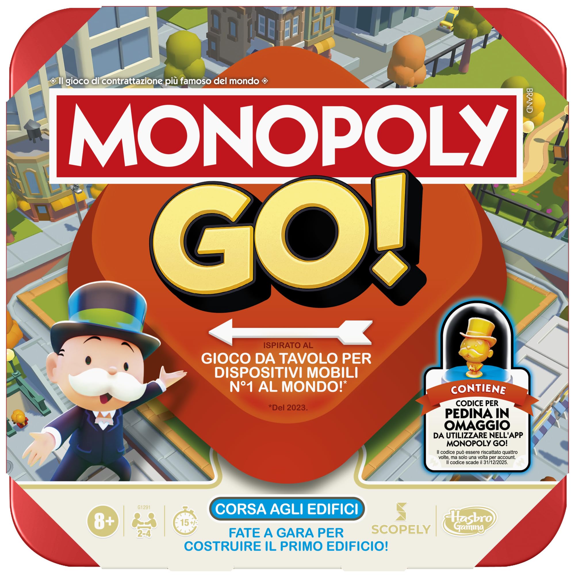 Monopoly Go! Gioco da tavolo - Versione italiana