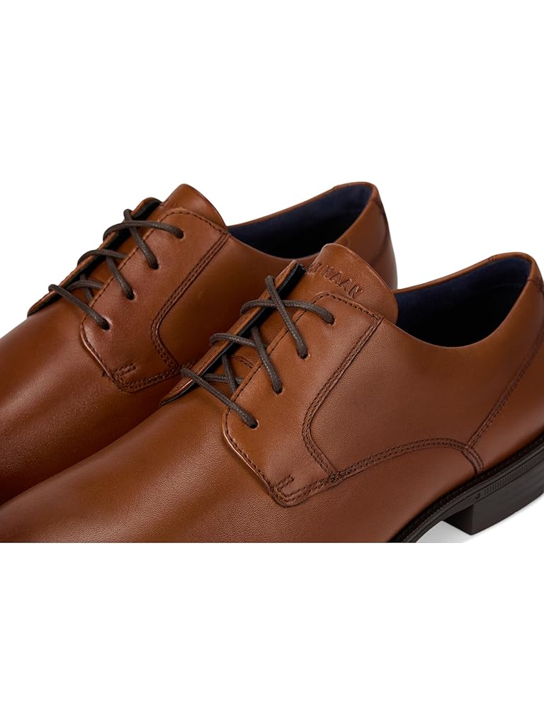 Beige Cole Haan Bedford Plain-Toe Oxford