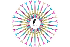 Handepo Mermaid Tail Gel Pens - 50 Pack of Enchanting Party Favors