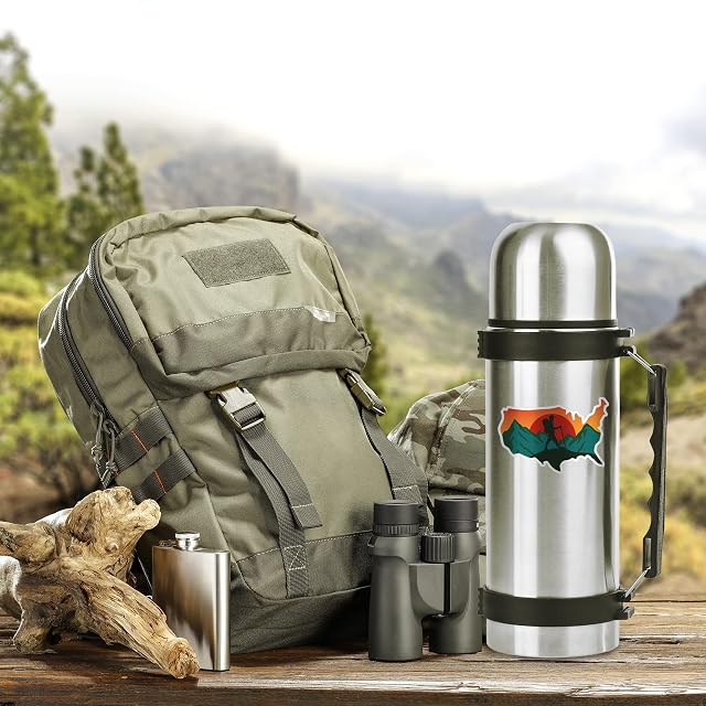 Foto 5 de 6 de Adhesivos de naturaleza para exteriores, aventura, senderismo, montañismo y camping. Pegatinas para guitarra