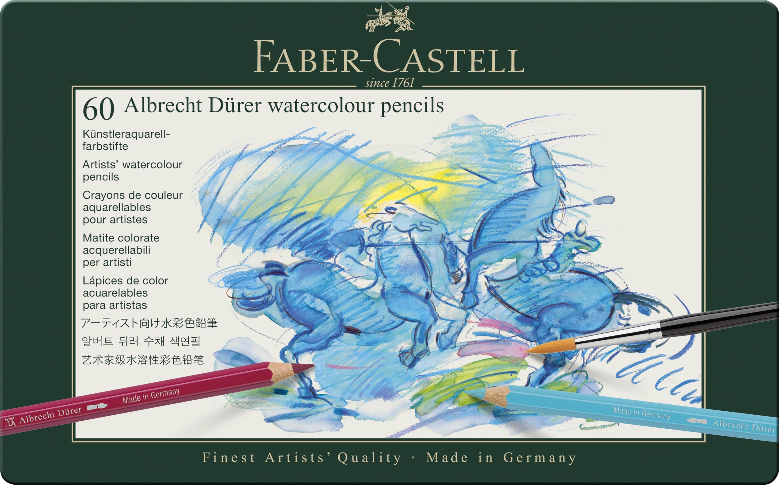 新品　ファーバーカステル アルブレヒト デューラ水彩色鉛筆 60色セット Amazon.co.jp: ファーバーカステル アルブレヒト デューラ水彩色鉛筆