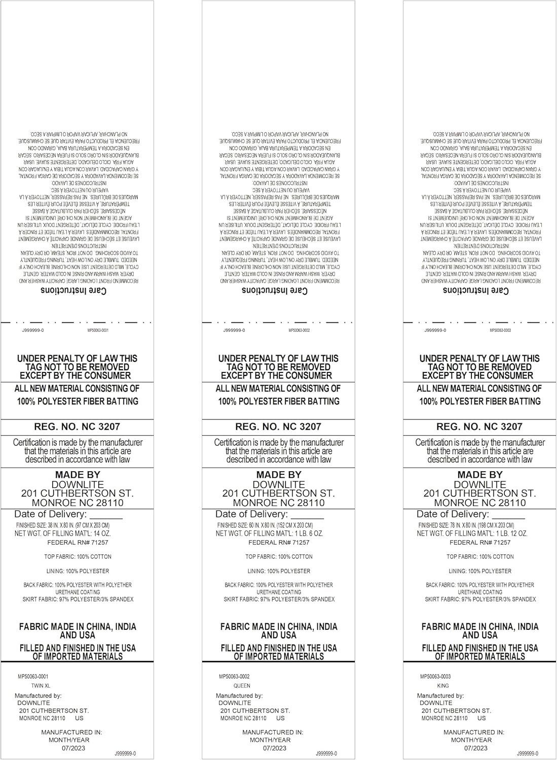 Eddie Bauer® 300 TC Waterproof Mattress Pad (Hypoallergenic) (Queen)