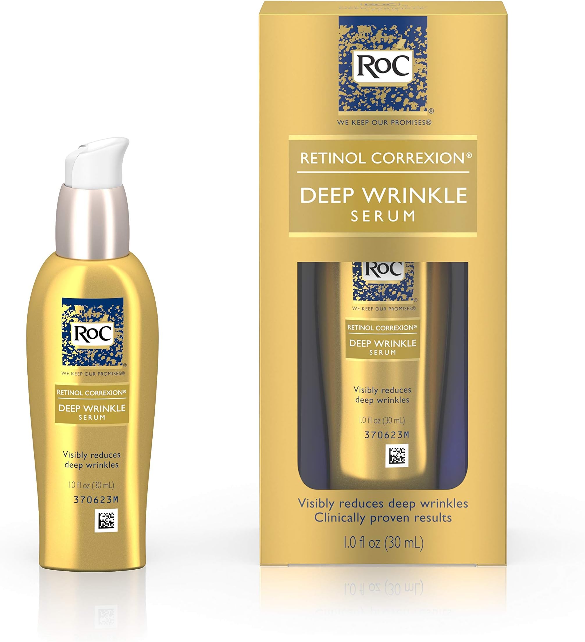 Retinol Correxion Deep Wrinkle Facial Serum, Anti-Wrinkle Treatment Made with Retinol, 1 fl. oz