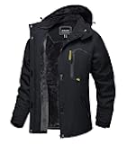 Women's Winter Jacket Waterproof Ski Jackets Snow Coat Warm Fleece Rain Jacket with Hood Windbreaker
