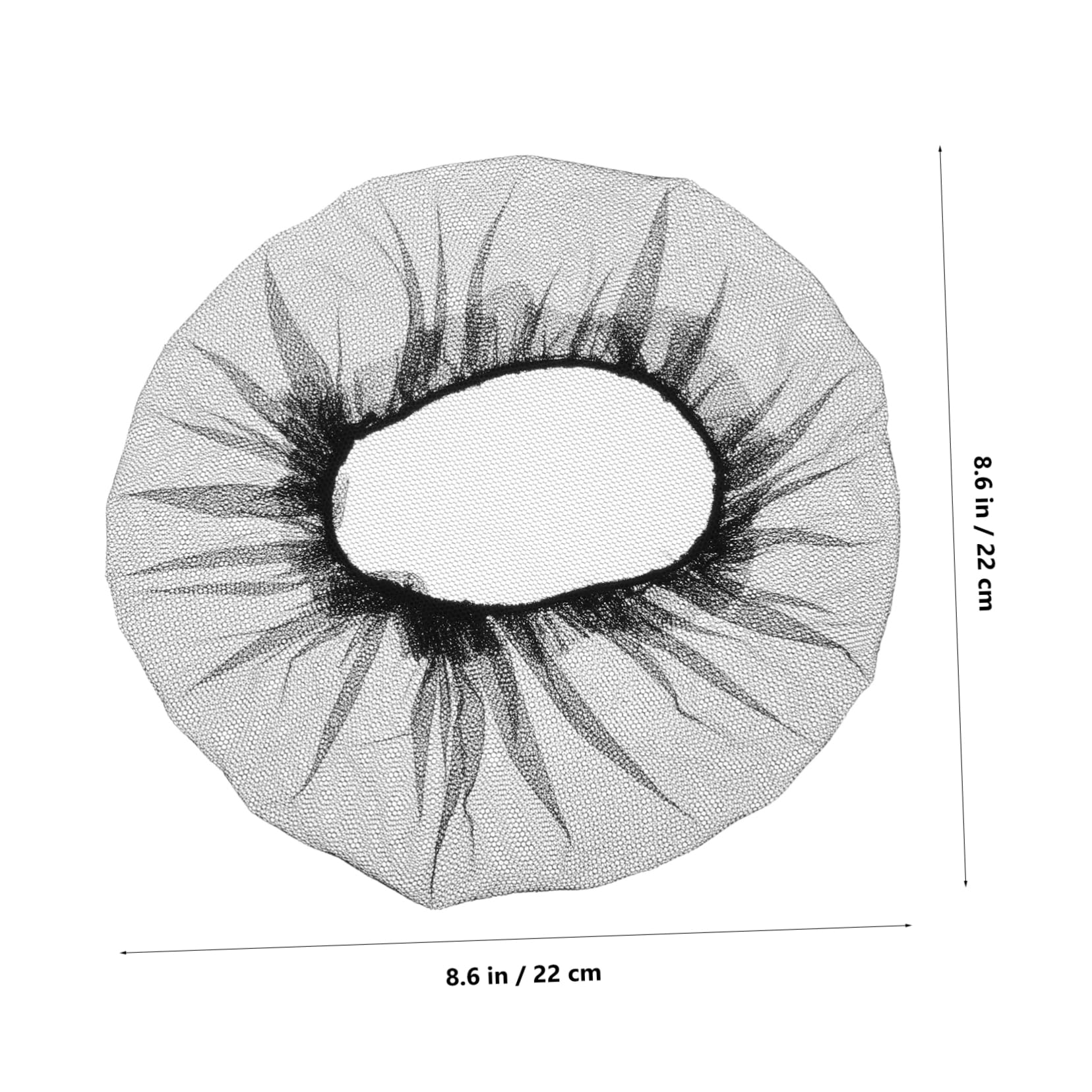 FOMIYES 50pcs Hairnet Cap Net Wig Cap Mesh Hair Cap Chemo Hair Net Wigs Net Cap Reusable Hair Net Hair Sleeping Cap Wig and Hair Net Practical Hair Net Sleeping Hair Nets Cap Black Nylon