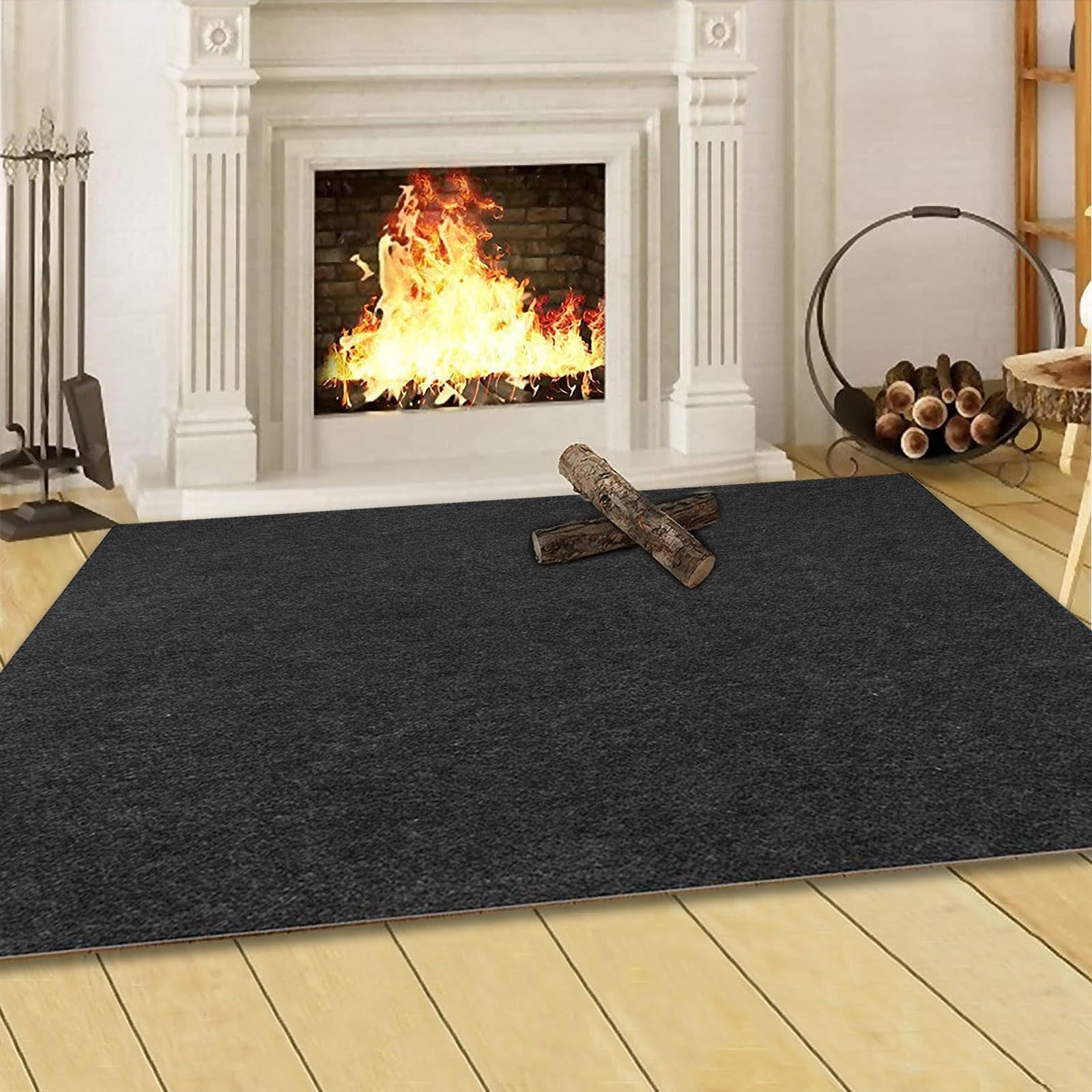 Under Grill Mat, Fire Pit Mat, Fireplace Hearth Rug, Deck