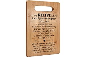 Daughter Gifts, Cutting Board Gift, Presents from Parents