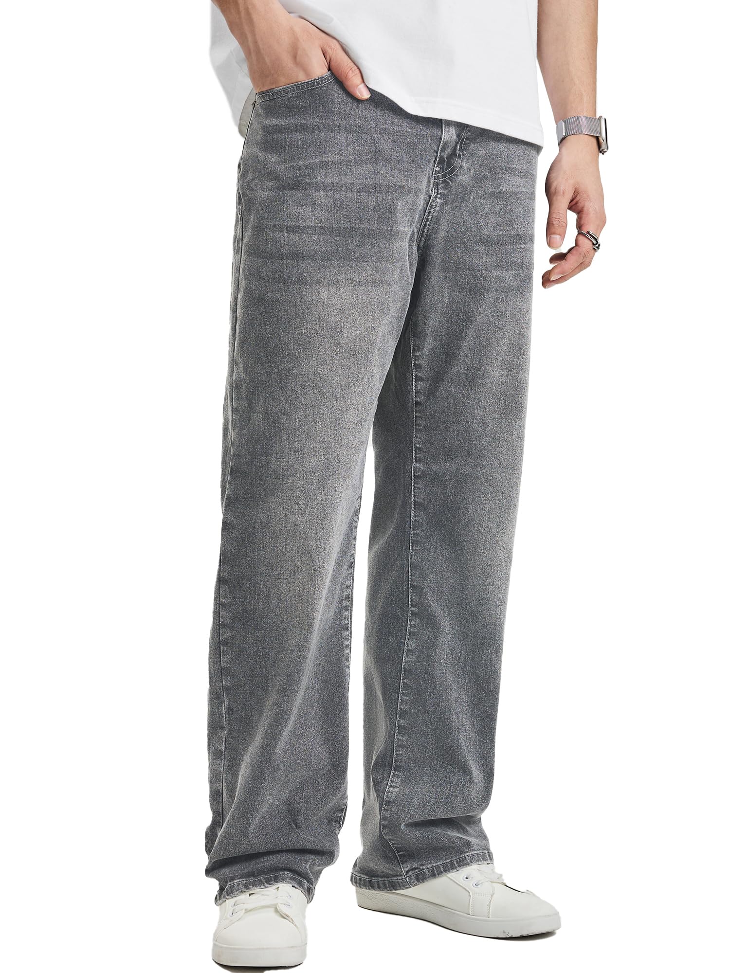 JMIERR Mens Baggy Jeans