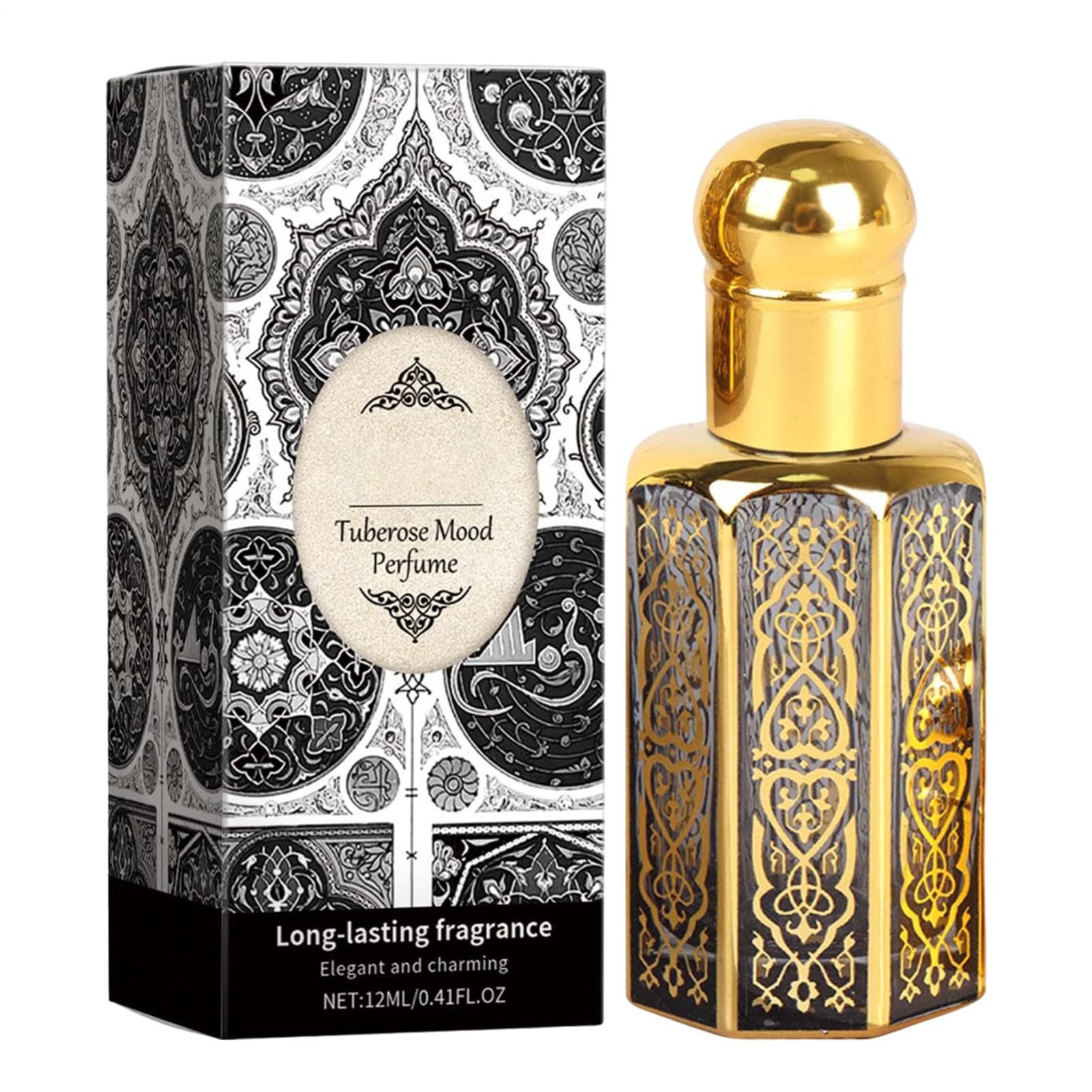 Perfume árabe para hombre, de perfume árabe - Perfume diario de | Perfume diario para mujer de larga duración, perfumado natural único para vacaciones, citas
