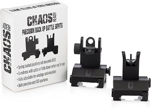 Miniatura 2 de Chaos Ready - Miras de hierro abatibles y bolígrafo táctico